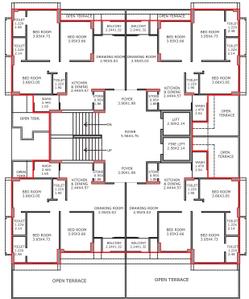Project Image of 845.29 - 870.91 Sq.ft 3 BHK Apartment for buy in Shree Avinya 2