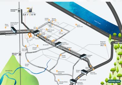 Project Image of 337.13 - 542.29 Sq.ft 1 BHK Apartment for buy in Seven Eleven 711 Skyview