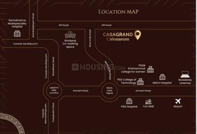 Project Image of 0.0 - 4858.0 Sq.ft 4 BHK Villa for buy in Casagrand Colosseum