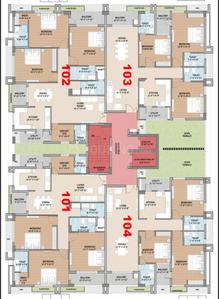 Project Image of 1154.65 - 1300.6 Sq.ft 3 BHK Apartment for buy in Z Rukmini 10 Forest Park