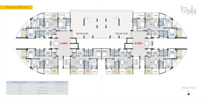 Project Image of 1247.0 - 1760.0 Sq.ft 2 BHK Apartment for buy in Eisha Basilla