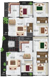 Project Image of 1562.0 - 1638.0 Sq.ft 3 BHK Apartment for buy in GSRK A1 Homes