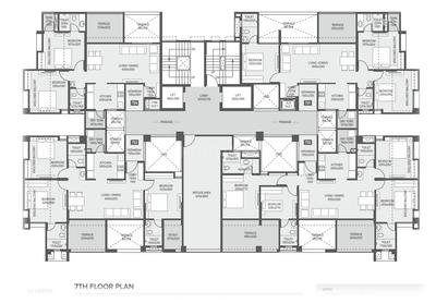 Project Image of 890.0 - 959.0 Sq.ft 2 BHK Apartment for buy in Saarrthi Shivalik