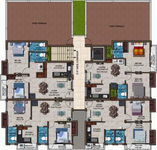 Project Image of 529.0 - 827.0 Sq.ft 1 BHK Apartment for buy in Vijay Raja August