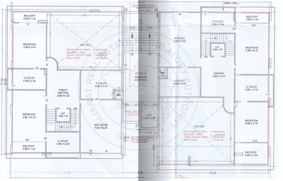 Project Image of 2325.0 - 6122.73 Sq.ft 4 BHK Apartment for buy in Aadesh Vimalam Palace