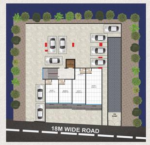 Project Image of 1110.0 - 1341.0 Sq.ft 2 BHK Apartment for buy in Ramkunj Apartment