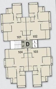Project Image of 1683 Sq.ft 3 BHK Apartment / Flat for sale in Memnagar for Rs. 12500000
