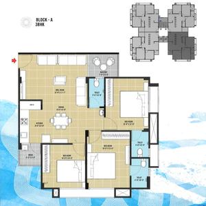 Project Image of 1215.0 - 1539.0 Sq.ft 2 BHK Apartment for buy in Aditya Icon