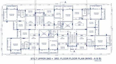 Omkar Residency Cluster Plan 1