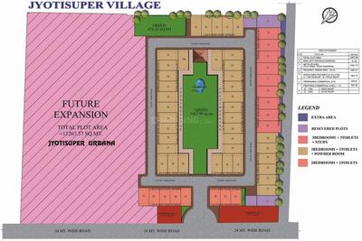 Project Image of 1140.0 - 1358.0 Sq.ft 3 BHK Apartment for buy in Jyoti Super Village