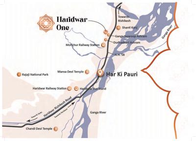 Project Image of 800.0 - 2100.0 Sq.ft 1 BHK Apartment for buy in ETH Haridwar One