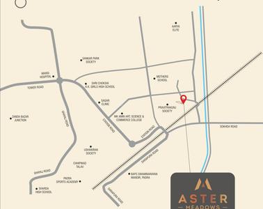 Aster Meadows Location Plan 1