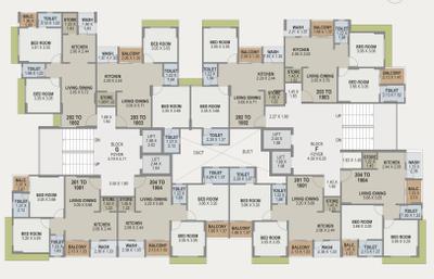 Project Image of 614.19 - 767.25 Sq.ft 2 BHK Apartment for buy in Ratnamani Heights