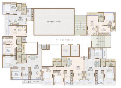 Project Image of 650.0 - 1370.0 Sq.ft 1 BHK Apartment for buy in Shubh Bhimashankar