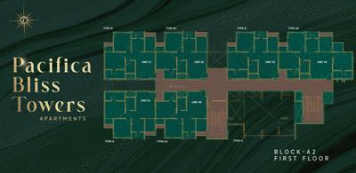 Project Image of 1069.0 - 1451.0 Sq.ft 2 BHK Apartment for buy in Pacifica Bliss Towers
