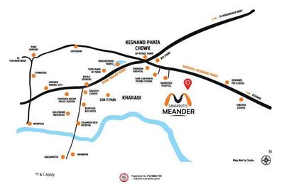 Project Image of 393.64 - 574.47 Sq.ft 1 BHK Apartment for buy in Sanskruti Meander Wing D And E
