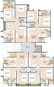 Project Image of 515.0 - 670.0 Sq.ft 2 BHK Apartment for buy in Jhatakia Tirth Casitas