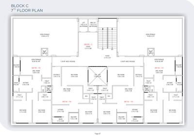Project Image of 547.88 - 666.18 Sq.ft 2 BHK Apartment for buy in Meem Light Residency