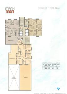 Megh Mani Megh Mani Cluster Plan For 2nd Floor 2