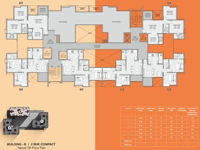Project Image of 598.47 - 622.26 Sq.ft 2 BHK Apartment for buy in Namrata Life 360 Phase I