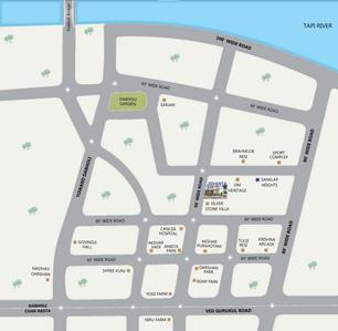 Sankalp Vivanta Location Plan 1