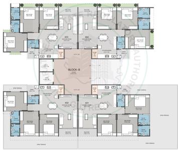 Project Image of 603.21 - 859.93 Sq.ft 2 BHK Apartment for buy in R J Radhe Elysium