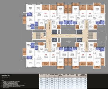 Project Image of 1161.0 - 2045.0 Sq.ft 2 BHK Apartment for buy in Majestique Signature Towers A1
