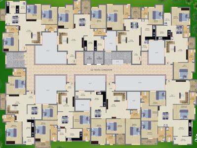 Project Image of 1253.0 - 1956.0 Sq.ft 2 BHK Apartment for buy in VSK Ashwattha