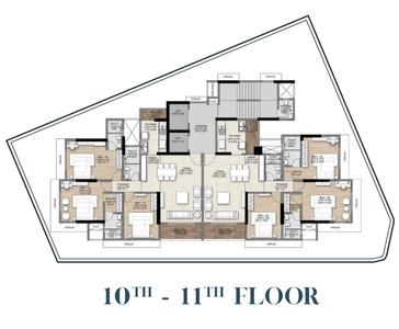 Project Image of 1150.0 - 2900.0 Sq.ft 3 BHK Apartment for buy in Sach Splendid