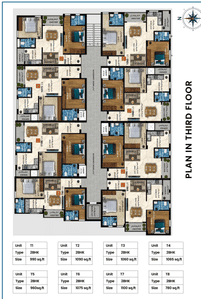 Project Image of 780.0 - 1100.0 Sq.ft 2 BHK Apartment for buy in Viva Vision