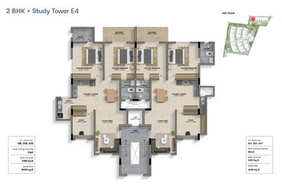 Project Image of 1578.0 - 3680.0 Sq.ft 2 BHK Apartment for buy in Saipoorna Ramara