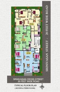 Project Image of 852.0 - 1206.0 Sq.ft 2.5 BHK Apartment for buy in Eeshani Vanagopal Enclave