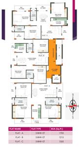 Project Image of 1215.0 - 1705.0 Sq.ft 3 BHK Apartment for buy in Lucky Savitri Enclave