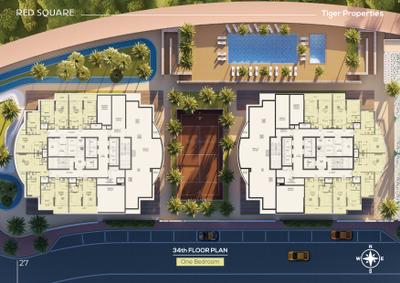 Project Image of 327.0 - 923.0 Sq.ft Studio Studio Apartment for buy in Tiger Red Square