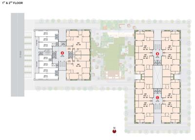 Project Image of 1373.69 - 2014.9 Sq.ft 3 BHK Apartment for buy in Siddharth Greenz