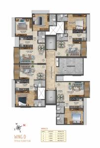 Project Image of 457.0 - 752.0 Sq.ft 1 BHK Apartment for buy in The Meridian Towers