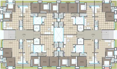 Project Image of 363.0 - 546.0 Sq.ft 1 BHK Apartment for buy in Dipikaben Hiteshbhai Sakariya Vraj Residency