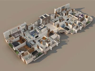 Project Image of 720.11 - 728.61 Sq.ft 3 BHK Apartment for buy in Saket Heaven