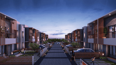 Project Image of 765.32 - 1188.35 Sq.ft 2 BHK Villa for buy in Geras Planet Of Joy Project I