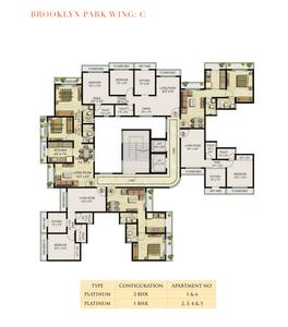 Project Image of 630.0 - 1350.0 Sq.ft 1 BHK Apartment for buy in Ekta Parksville Phase III
