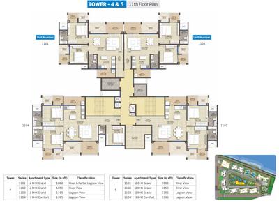 Project Image of 1435 Sq.ft 3 BHK Apartment / Flat for sale in Keshav Nagar for Rs. 11900000
