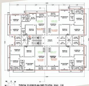 Project Image of 841.74 - 972.52 Sq.ft 3 BHK Apartment for buy in Shree Rudraksh Luxuria Heights