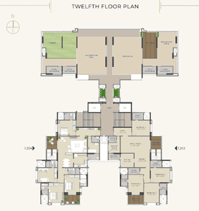 Project Image of 1950 Sq.ft 3.5 BHK Apartment / Flat for sale in Viman Nagar for Rs. 23500000