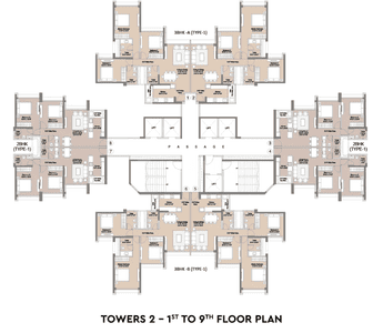 Project Image of 665.43 - 959.18 Sq.ft 2 BHK Apartment for buy in Sunteck Sky Park