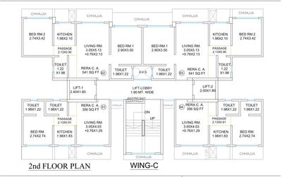 Project Image of 356.0 - 634.0 Sq.ft 1 BHK Apartment for buy in Asmi Legend
