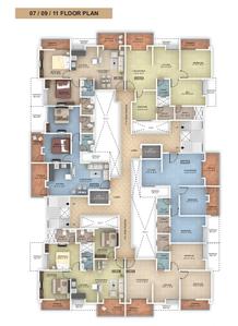 Project Image of 575.0 - 604.0 Sq.ft 2 BHK Apartment for buy in Rahul Kalash Ganga
