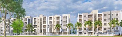 Project Image of 294.0 - 550.0 Sq.ft 1 BHK Apartment for buy in Barasat Vrindavan Complex