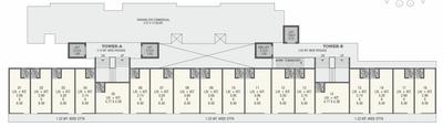 Project Image of 740.0 - 1025.0 Sq.ft 2 BHK Apartment for buy in Silverline Toran Residency