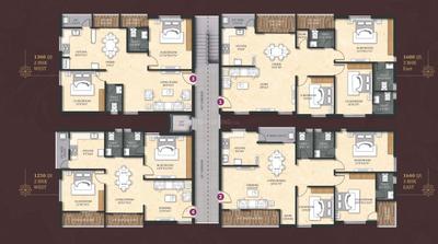Project Image of 1250.0 - 1680.0 Sq.ft 2 BHK Apartment for buy in Prathishta Nigama