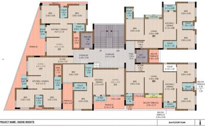 Project Image of 521.08 - 721.72 Sq.ft 1 BHK Apartment for buy in Shree Radhe Heights